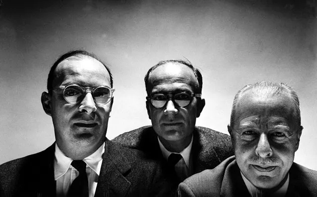 Bell Labs scientists John Bardeen (L), William Shockley (C) & Walter Brattain (R) © Yale Joel/The LIFE Picture Collection via Getty Images/Getty Images