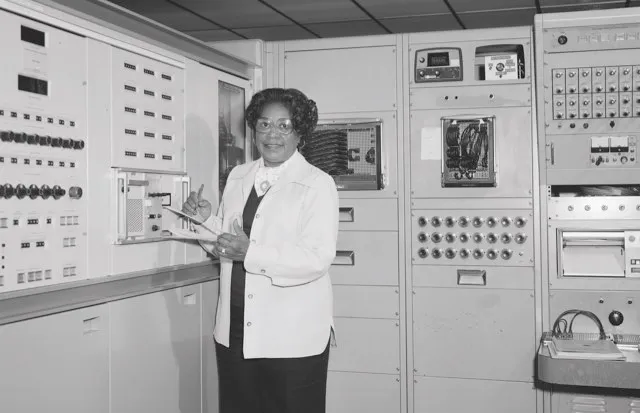Mary Jackson at Work NASA Langley © NASA