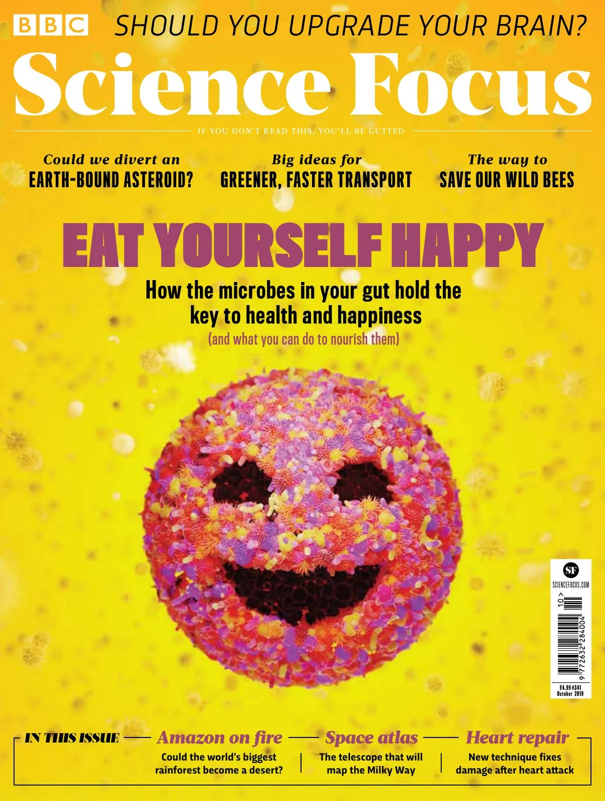 Eat yourself happy: How the microbes in your gut hold the key to health and happiness (and what you can do to nourish them) © Magic Torch