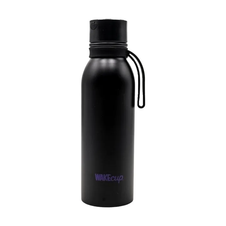 Self cleaning UV water bottle
