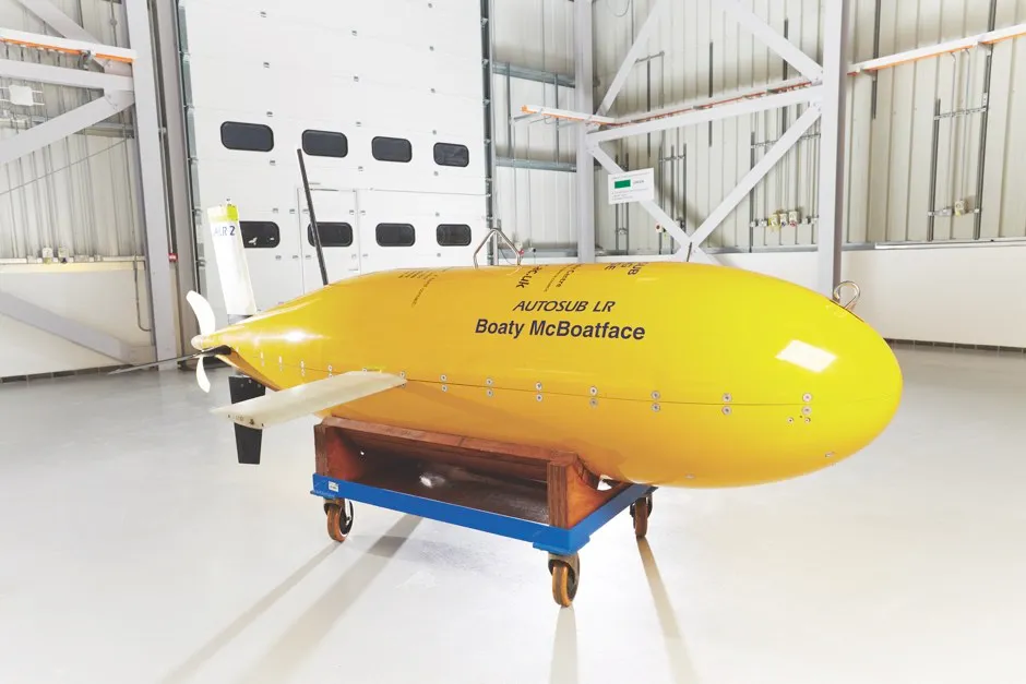 Boaty McBoatface is a AUV that explores the deep sea with the British Antarctic Survey © University of Plymouth