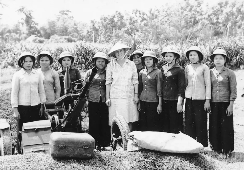 Dorothy visited North Vietnam at the height of the war in 1971 © The Hodgkin Family