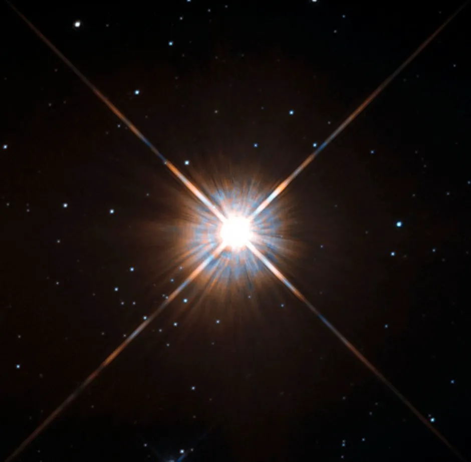Proxima Centauri, taken by the Hubble Space Telescope © NASA
