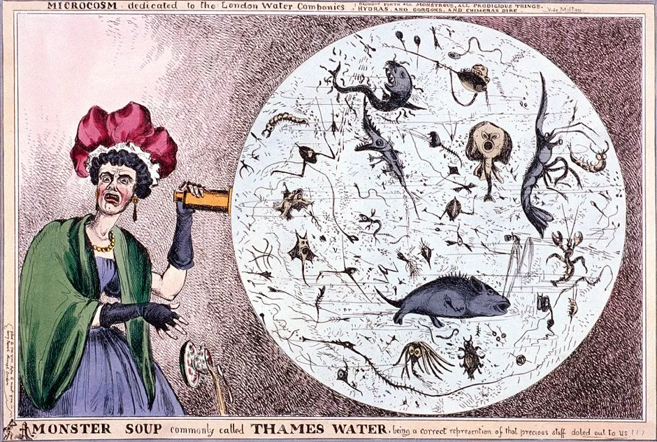 'Monster soup commonly called Thames water...', 1828 by Thomas McLean © Guildhall Library & Art Gallery/Heritage Images/Getty Images