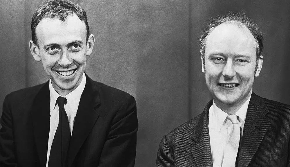 James Watson and Francis Crick © Getty Images