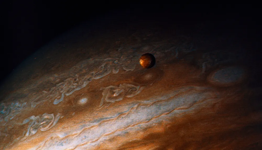 The Nice model of the solar system relies on the existence of a fifth giant planet, like Jupiter (seen here from Voyager 2) © Getty Images