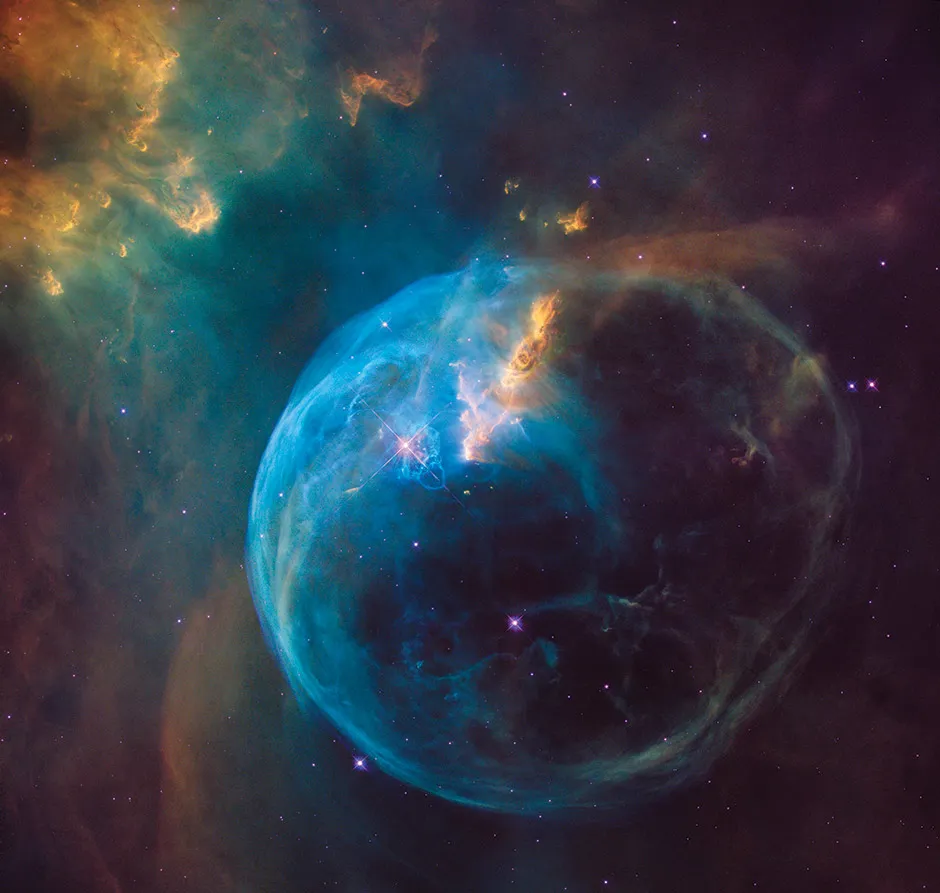Stellar shockwave © NASA/Hubble Space Telescope Heritage Team