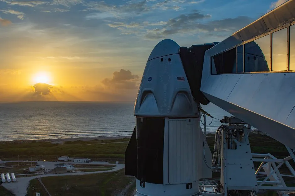 Crew Demo-2 ahead of launch © SpaceX