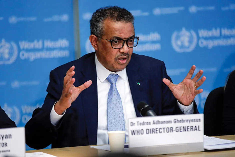 The director-general of the World Health Organization, Dr Tedros Adhanom Ghebreyesus, has been overseeing the management of the COVID-19 pandemic © Getty Images