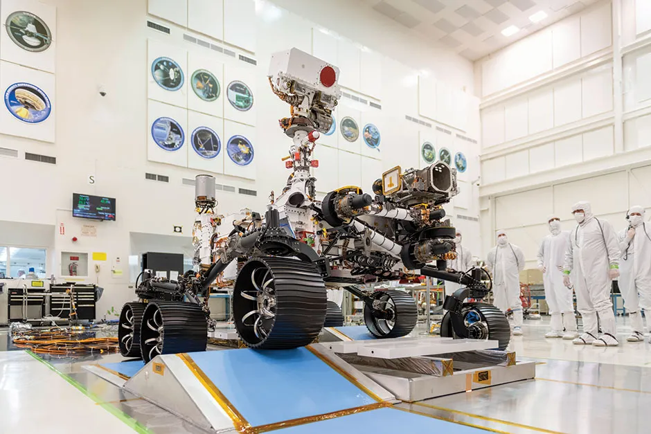 The Mars Perseverance rover, which will travel to the Red Planet with Ingenuity © NASA/JPL-Caltech