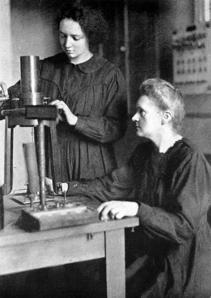 Curie with her daughter Irène © Getty Images