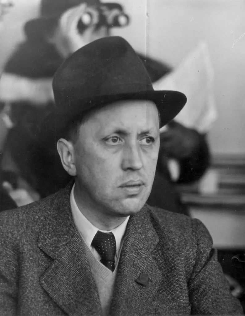 Czech author Karel Čapek in 1938 © Erich Auerbach/Getty Images