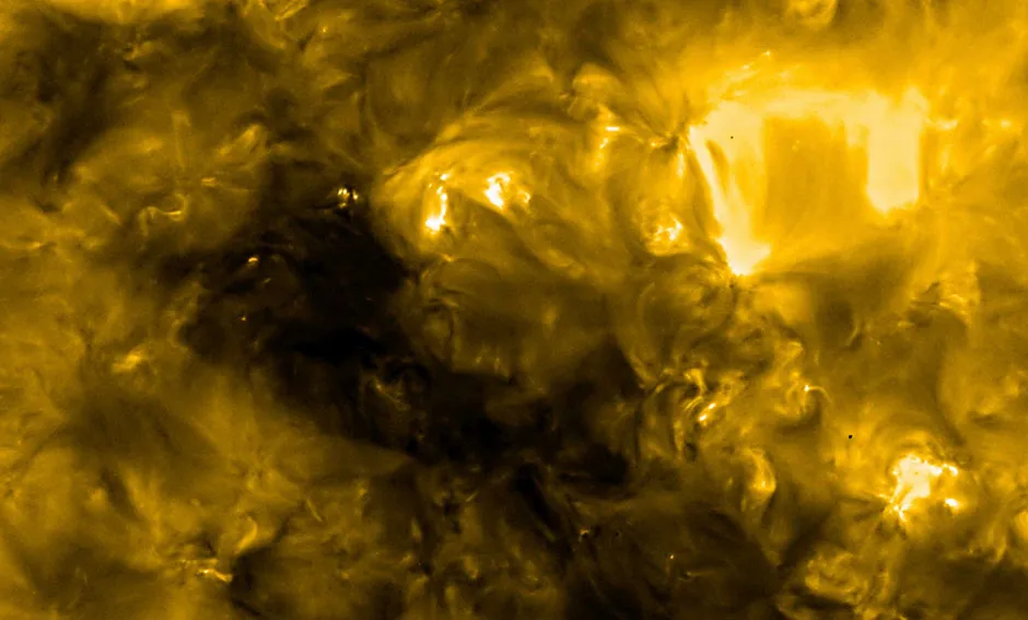 The data from Solar Orbiter will help scientists understand more about a mysterious phenomenon called coronal heating © Solar Orbiter/ESA