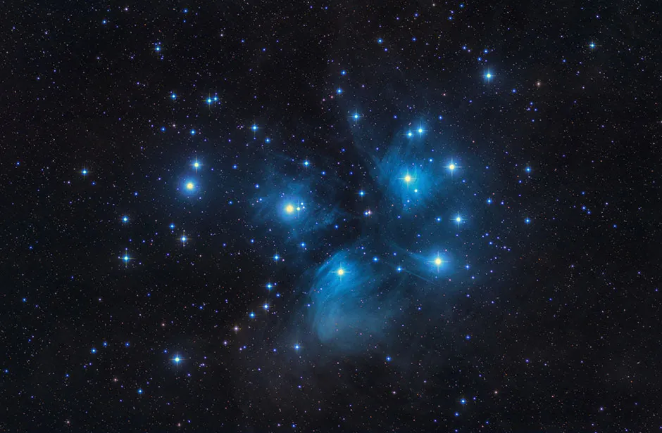 The Pleiades star cluster © Getty Images