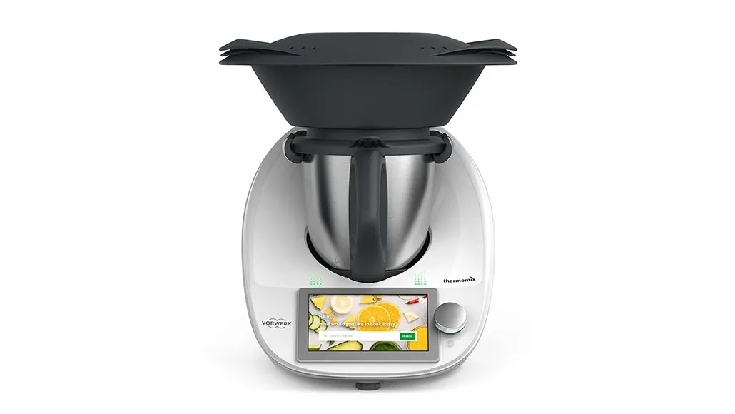 Thermomix on a white background.