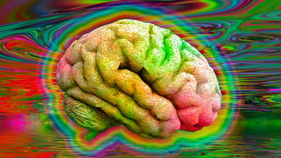 Psychedelic brain © Getty