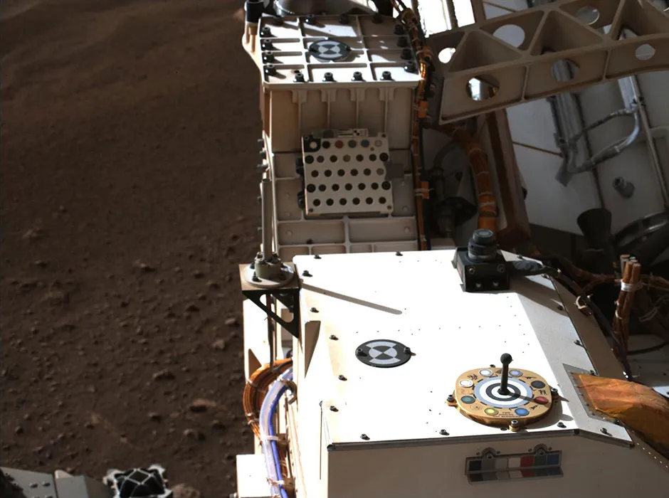 Mastcam-Z, a pair of zoomable cameras aboard NASA’s Perseverance rover.