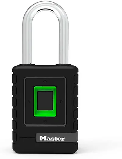 Masterlock Biometric Padlock (Best garden gadgets)