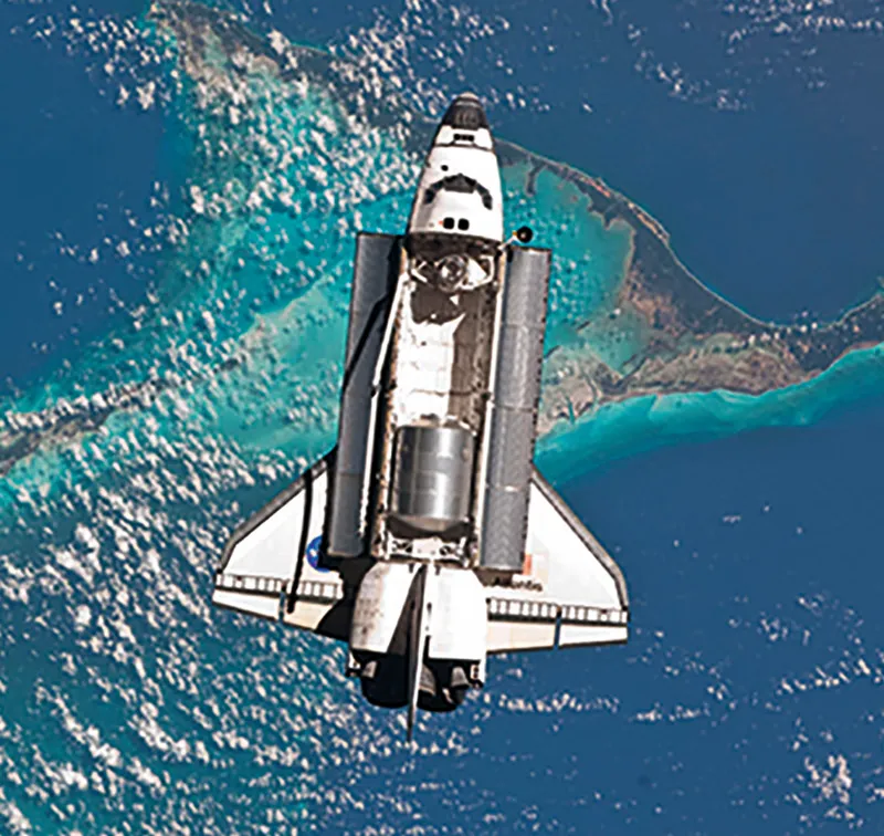 Top 10: Heaviest spacecraft - Space Shuttle © NASA/JPL