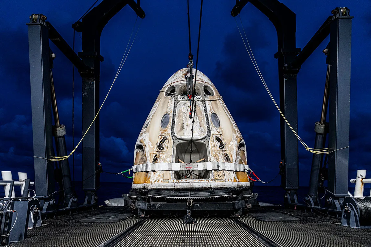 The SpaceX Crew Dragon