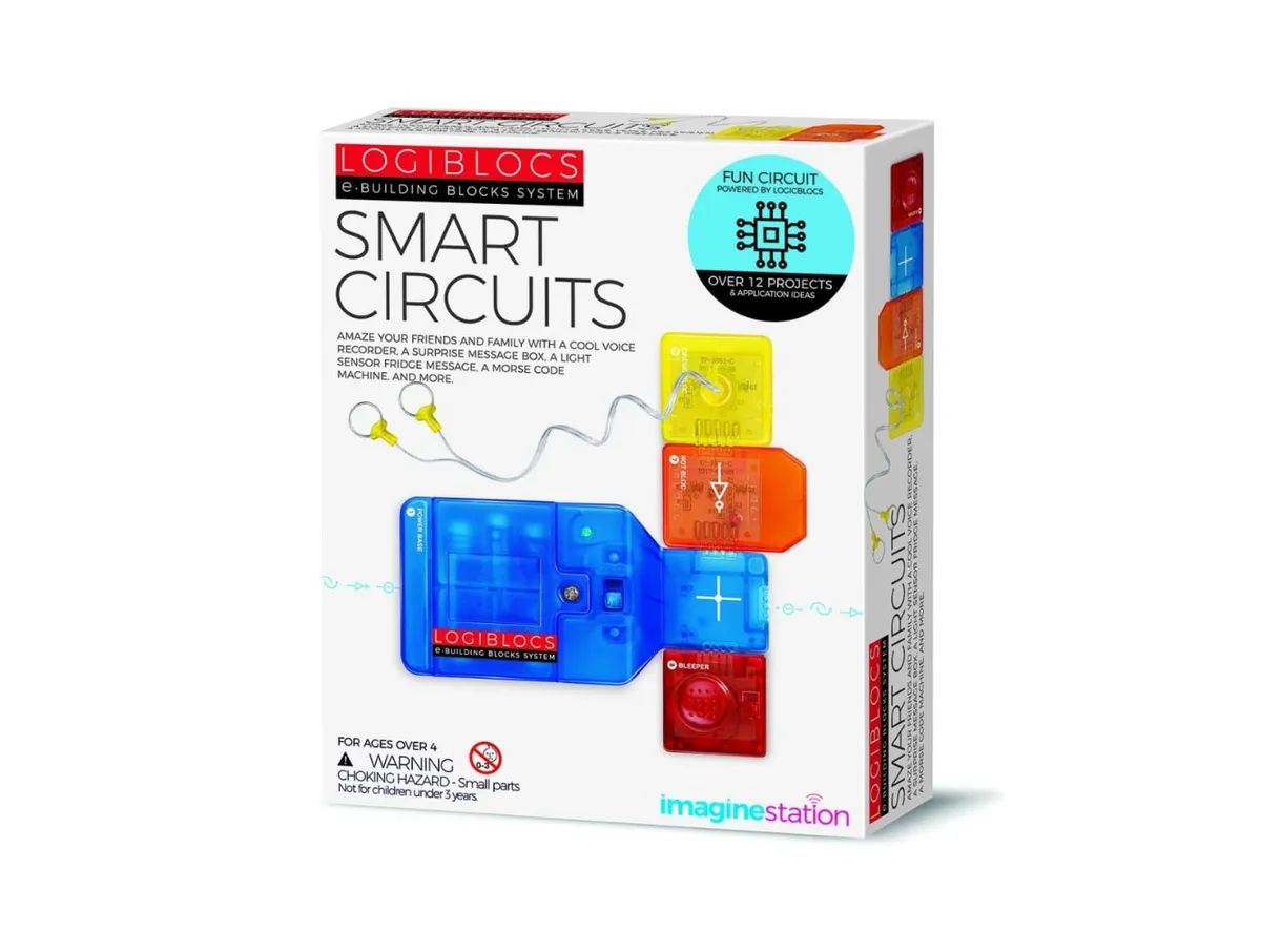 Logiblocs smart circuits on white background