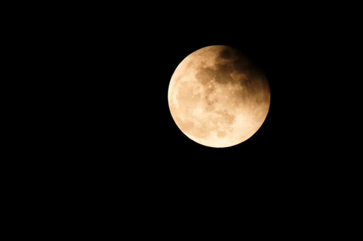 You'll be able to see a partial lunar eclipse from the UK on 19 November 2021 © Shutterstock