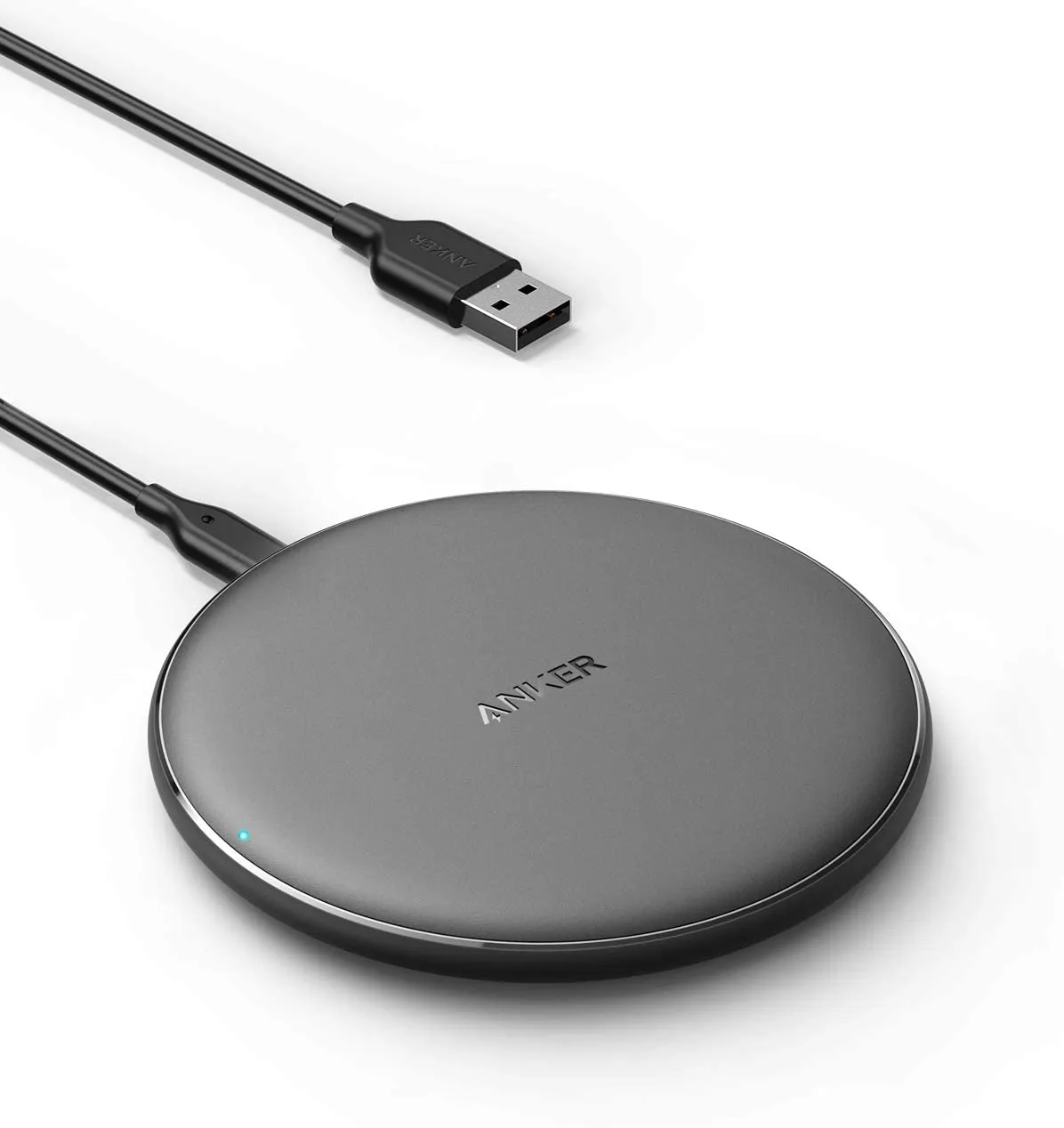 Black Anker Wireless Charger
