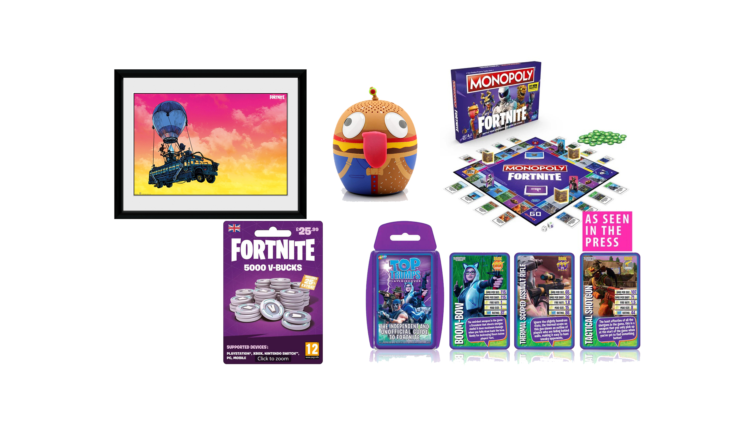 New Hasbro Gaming Fortnite - Monopoly Fortnite Collectors Limited