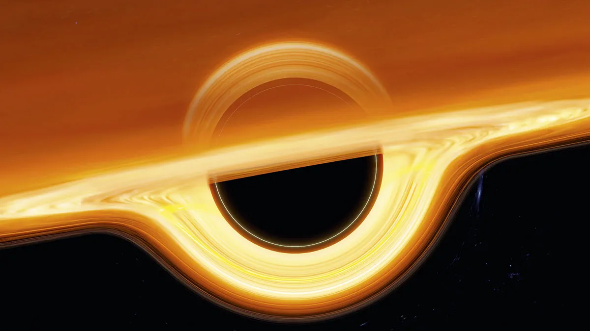 Illustration of a black hole © Getty Images