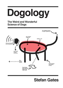 Image shows the cover of a book about dogs, called Dogology: The Weird and Wonderful Science of Dogs. It is one of BBC Science Focus's best dog books to read.