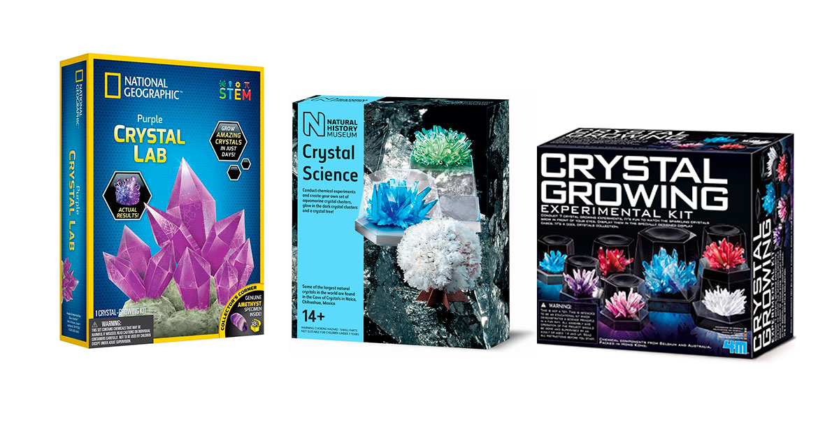 Crystal Growing Kit for Kids, Science Kits for Kids Ages 8-12, Crystal  Science Experiments Toys, DIY STEM Projects Educational Toys Gifts for Boys