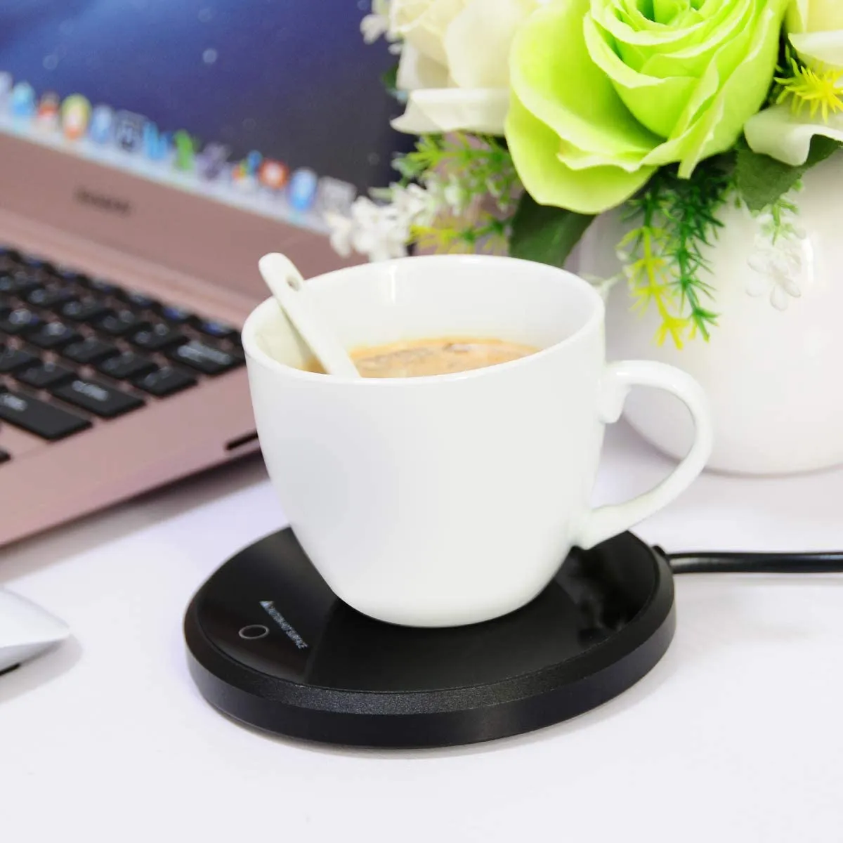 Flower Desk Mat Family Office Tea Cup Milk Mug Coffee Cup Desk Pad