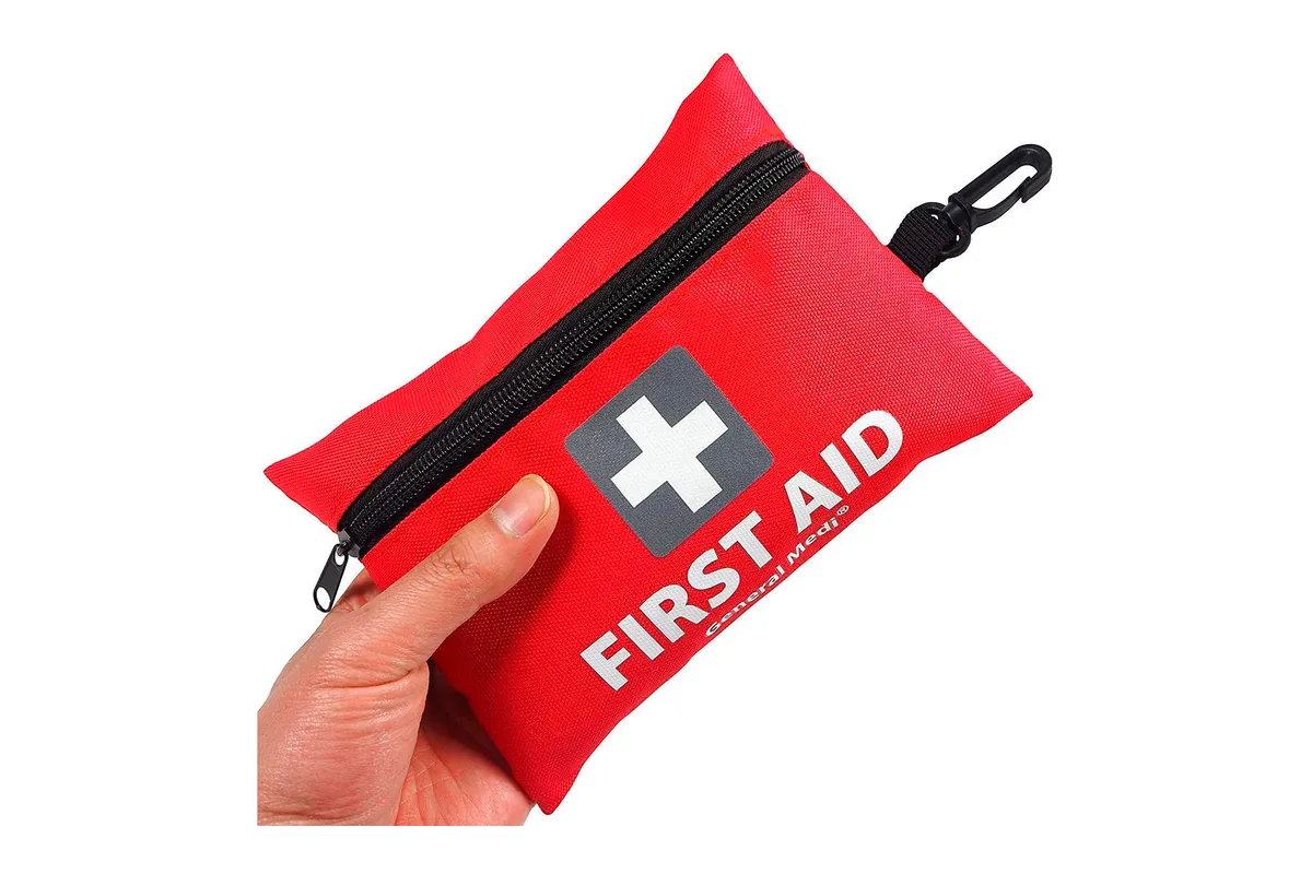 A basic first aid kit is an essential hiking accessory