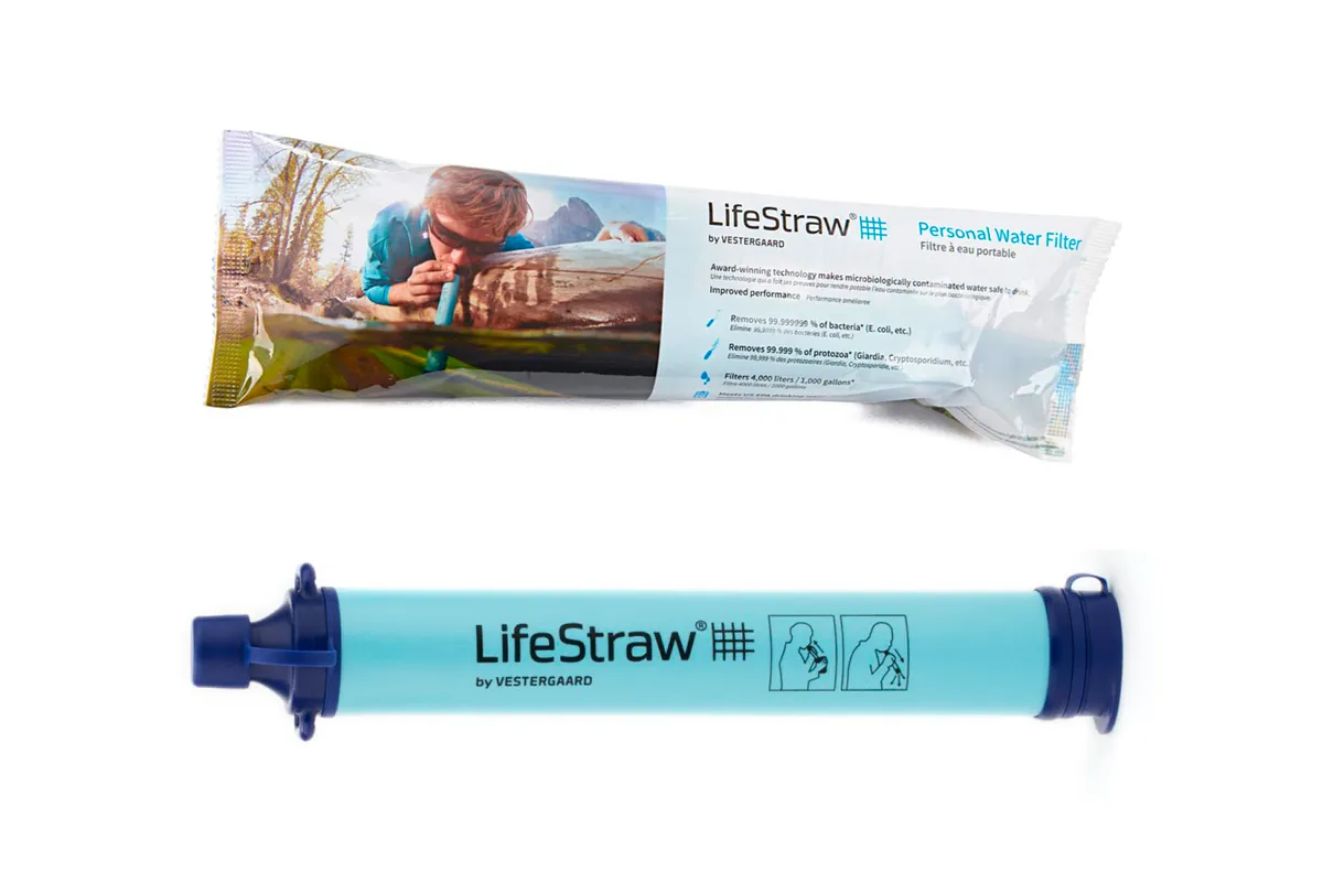 The LifeStraw is one of the best hiking gadgets