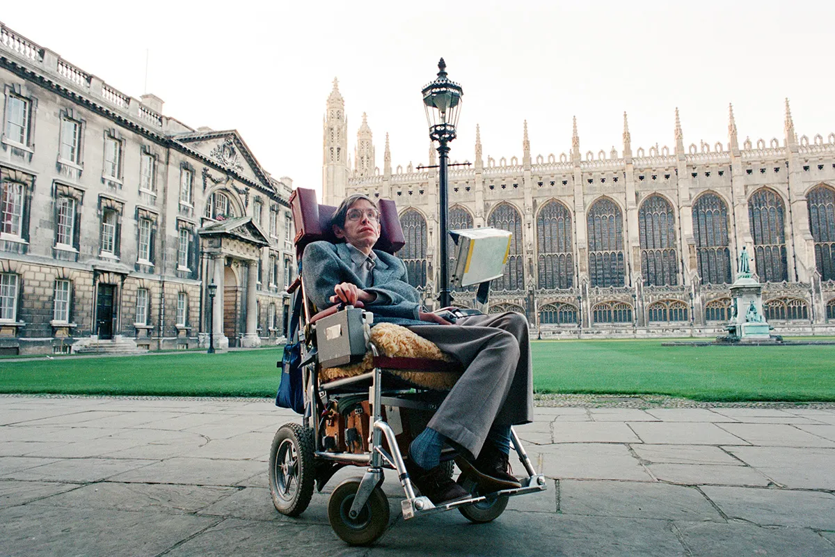 Photograph of Stephen Hawking © Getty Images