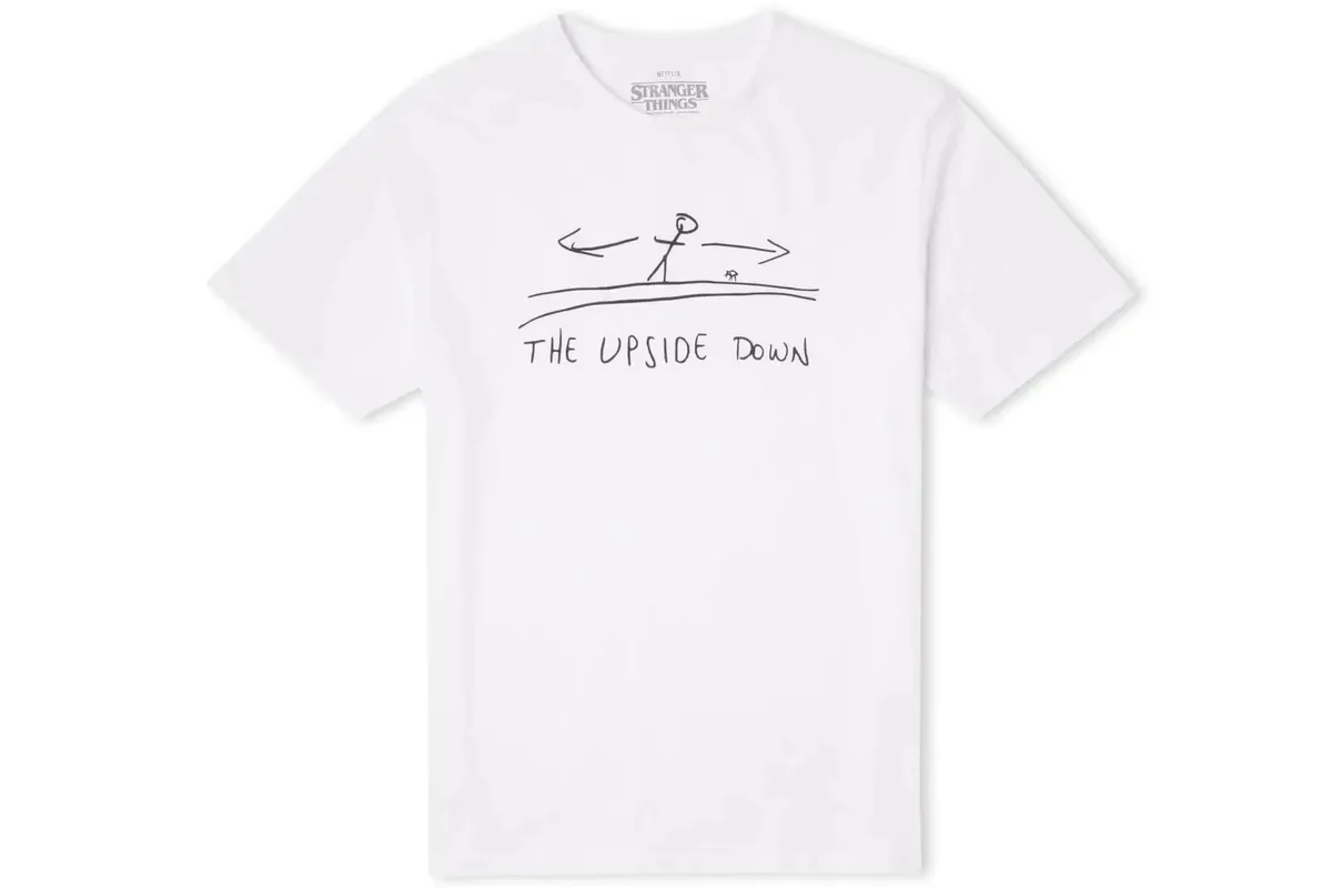 Stranger Things Flea On A Tightrope t-shirt on a white background