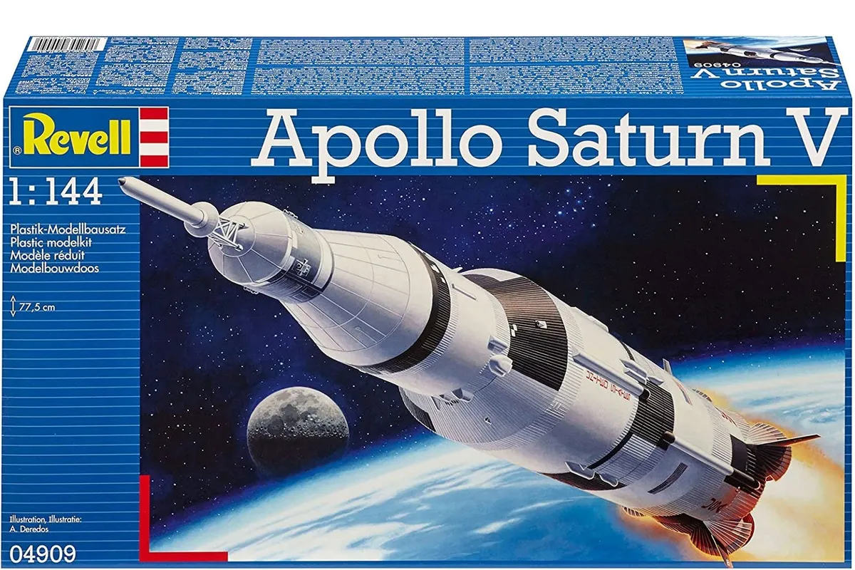 Revell 80-4909 1:144 Apollo Saturn V Plastic Model Kit