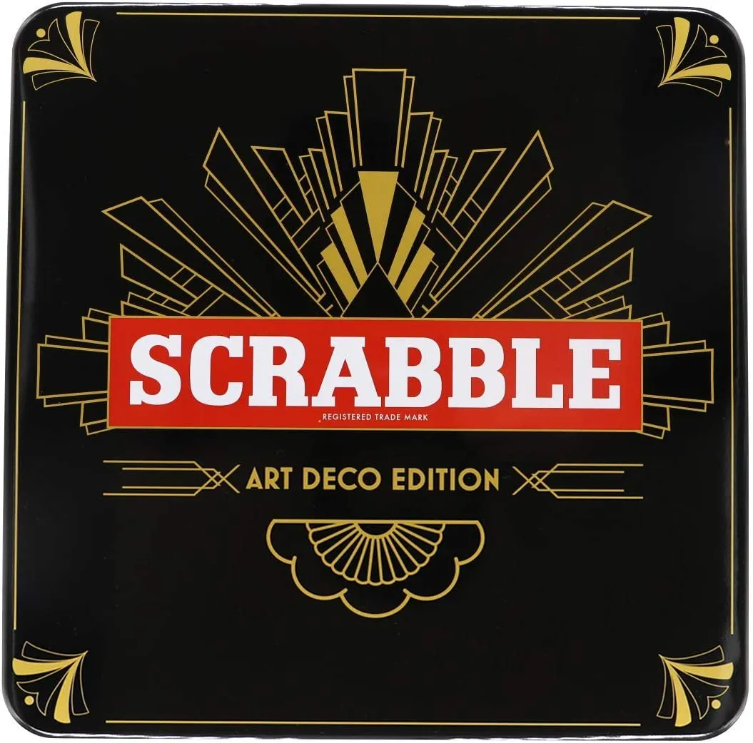 Scrabble Art Deco word game