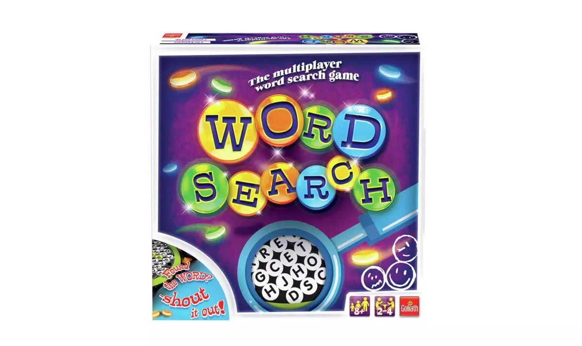Word Search board game