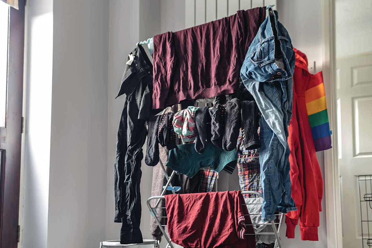 Did you know drying clothes inside your home is harmful to your health? -  Amstrad India