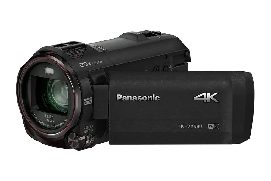 Panasonic HC-VX980EB-K 4K Camcorder with LEICA Dicomar Lens - Black