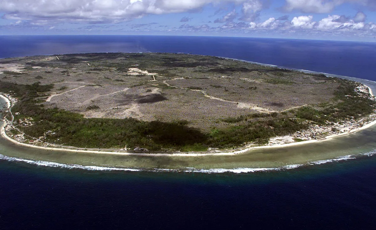 The barren island state of the Republic of Nauru