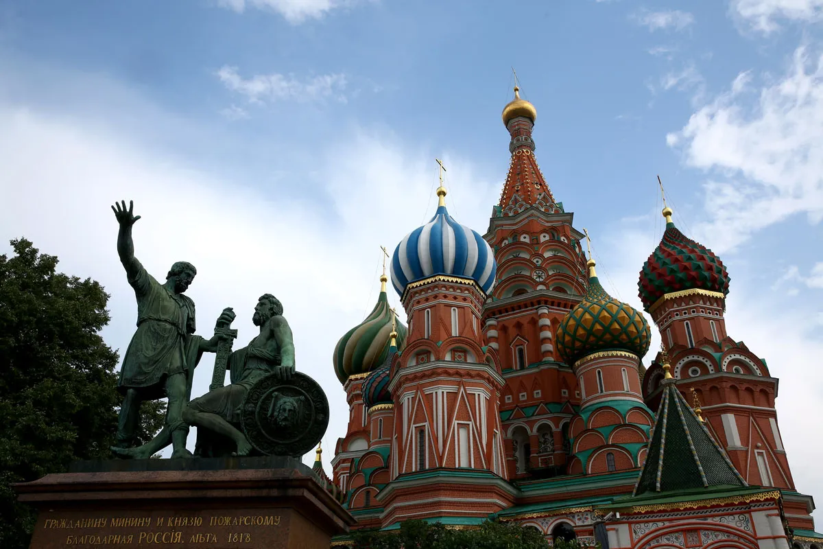 St Basil's Cathedral in Moscow, Russia
