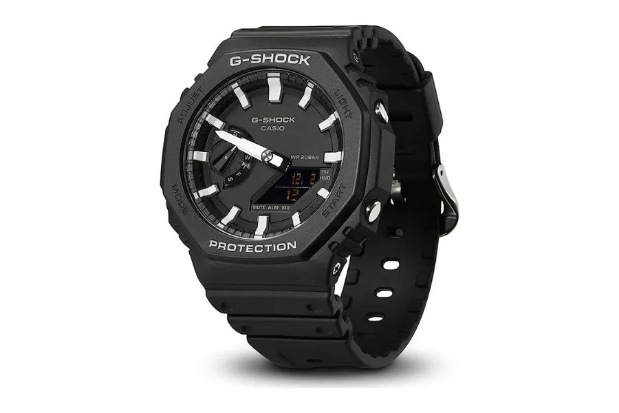 Casio GA-2100-1AER G-Shock Carbon Core Octagon Series Watch