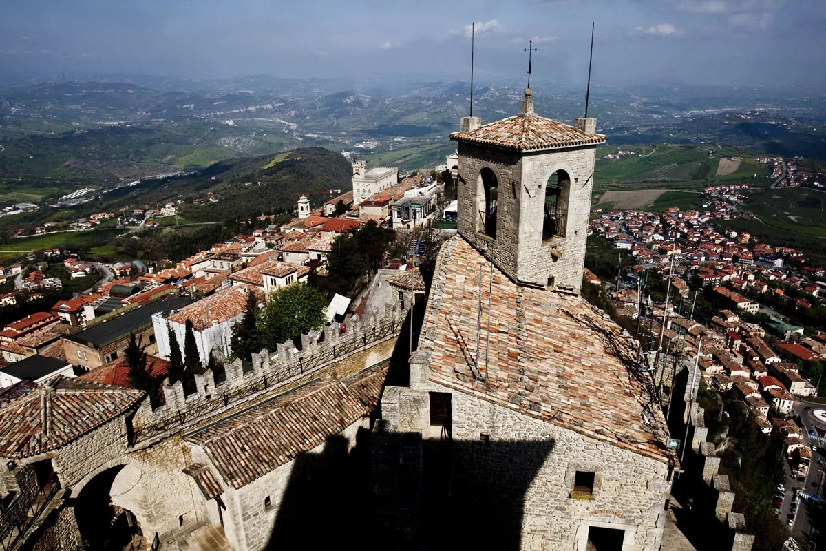 Rooftops in San Marino