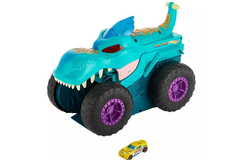 Hot Wheels Monster Truck on a white background