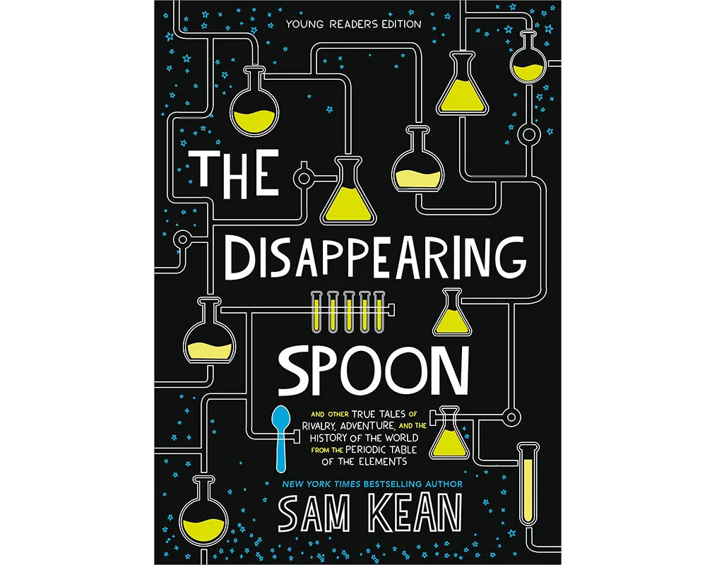 Book cover for 'The Disappearing Spoon'