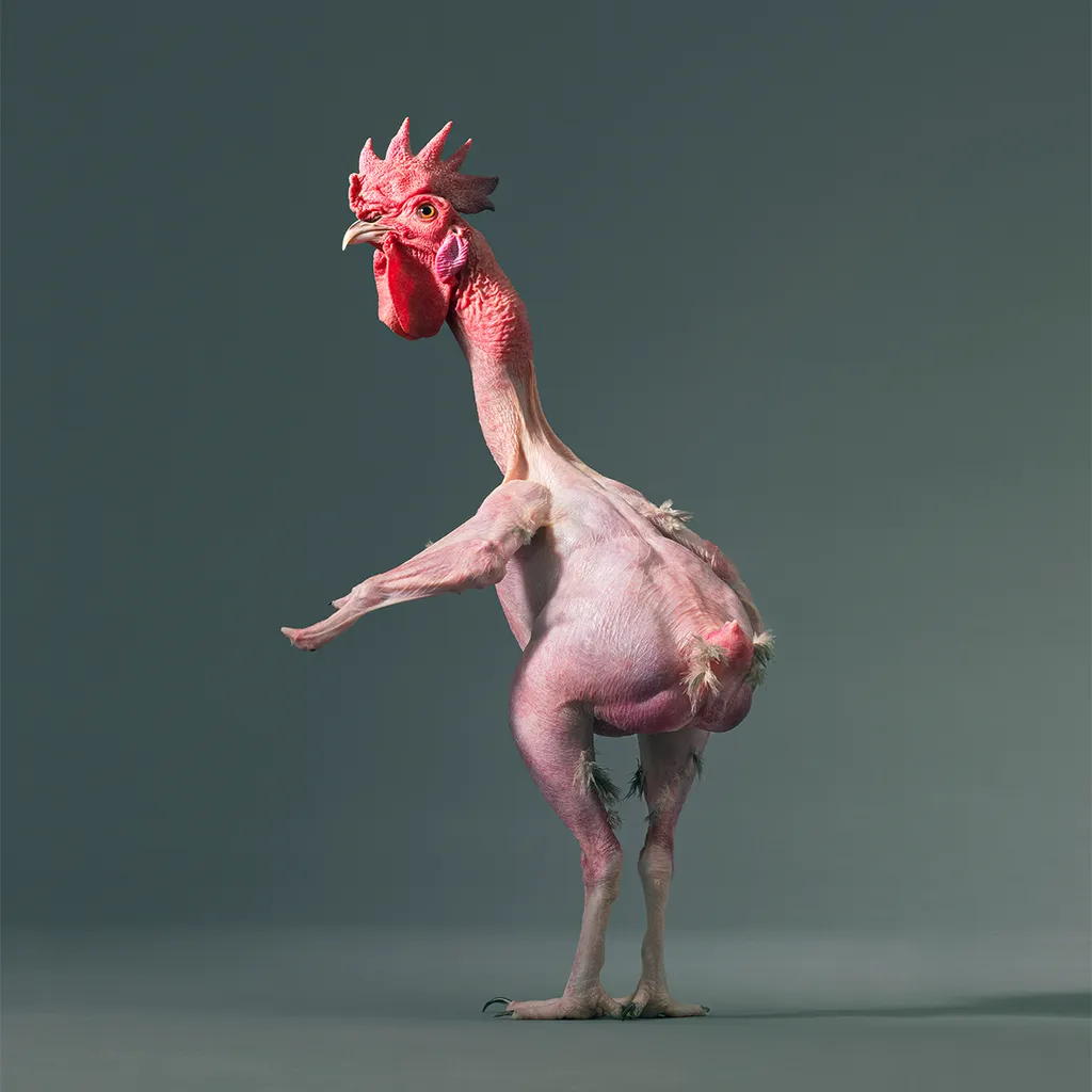 Chicken without feathers