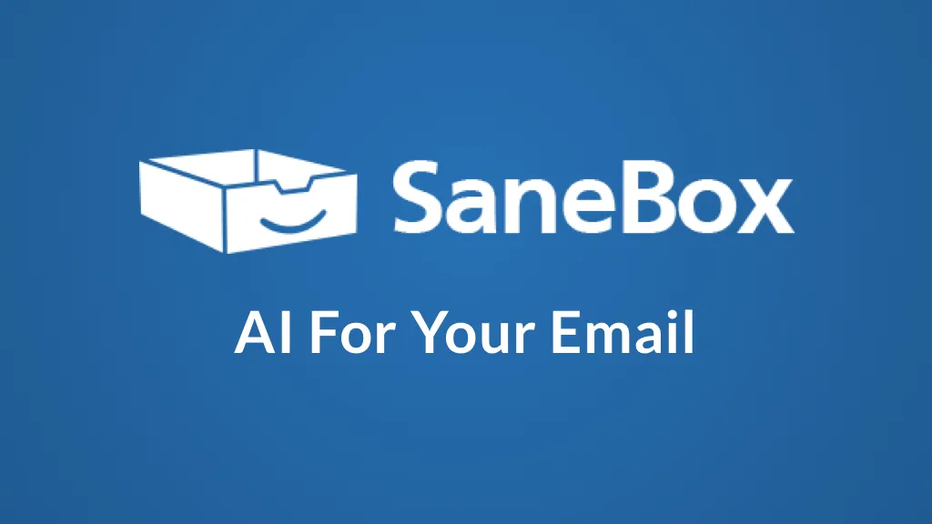 Blue SaneBox logo 