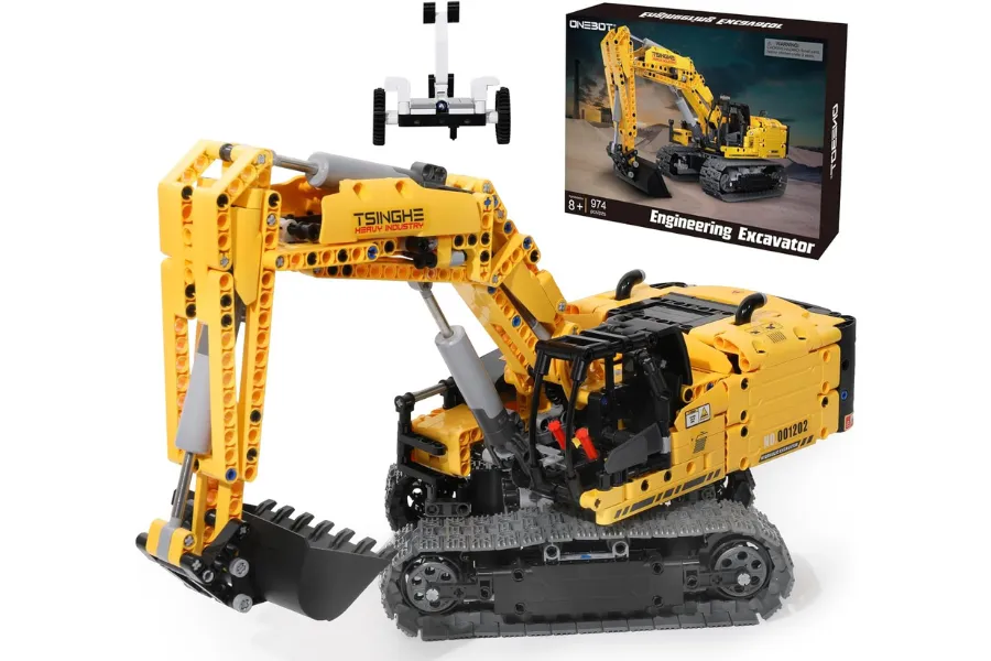 Black Friday toy deals ONEBOT Heavy-Duty Excavator Building Set